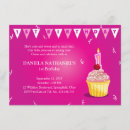 Search for cupcake 1st birthday invitations Princess