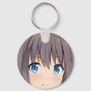 Search for anime girls key rings Cute