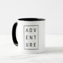 Search for adventure typography mugs Outdoors