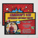 Search for comic invitations Spiderman
