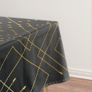 Search for black gold art deco tablecloths Abstract