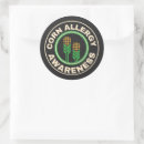 Search for allergy awareness stickers Corn