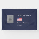 Search for memorial banners Tribute