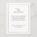 Search for classic wedding enclosure cards Script