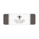 Search for wood lace return address labels Country