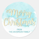 Search for turquoise gold stickers Watercolor