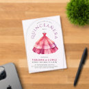 Search for clear invitations Pink