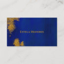 Search for cobalt blue business cards Makeup artist