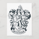 Search for lion sketch postcards Gryffindor