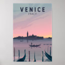 Search for venice italy vintage travel posters Famous iconic landmark