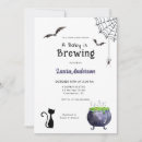 Search for cauldron invitations A baby is brewing