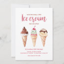 Search for ice cream cone invitations Treats