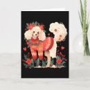 Search for poodle valentines day cards Hearts