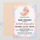 Search for dinosaur baby girl shower invitations Watercolor