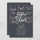 Search for cute lingerie bridal shower invitations Unique
