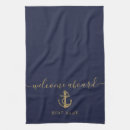 Search for nautical tea towels Welcome aboard