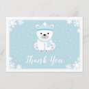 Search for polar bear cards Winter baby shower