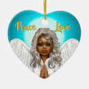 Search for black angel christmas tree decorations Religious