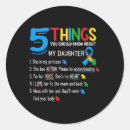 Search for autism daughter stickers Autism awareness month