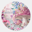 Search for magic mushroom stickers Fairy first birthday
