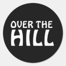 Search for over the hill birthday stickers Age