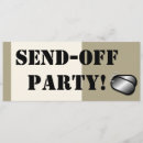Search for military send off invitations Navy
