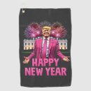 Search for new year golf towels Santa claus