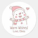 Search for kawaii snowman stickers Merry christmas