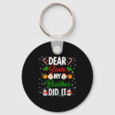 Search for dear key rings Dear santa my
