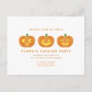 Search for orange white invitations Pumpkins