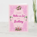 Search for mothers birthday cards Mother-in-law