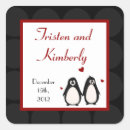Search for penguin wedding stickers Couple