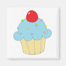 Search for colourful cupcake magnets Sweets