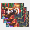 Search for santa paws wrapping paper Dog