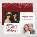 Search for 40th anniversary party invitations Vintage