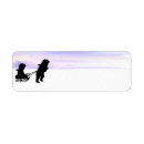 Search for snow sled return address labels Winter