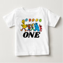 Search for milestone tshirts Colourful sesame street design