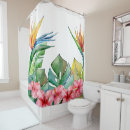 Search for tropical leaf shower curtains Monstera leaves