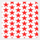 Search for red squares stickers Pattern