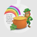 Search for leprechaun christmas tree decorations Green