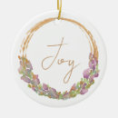 Search for joy to the world christmas tree decorations Watercolor