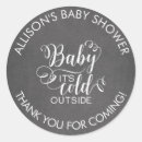 Search for chalkboard thank you stickers Gender neutral