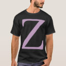 Search for purple letter tshirts Initial