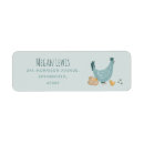 Search for chicken return address labels Modern