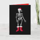 Search for skeleton santa christmas cards Humour