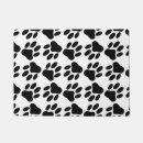 Search for dog paw print doormats Paws