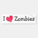 Search for zombies bumper stickers Horror