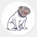 Search for funny bulldog stickers Pets
