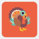 Search for turkey square stickers Autumn