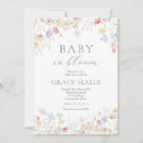 Search for garden baby shower invitations Floral